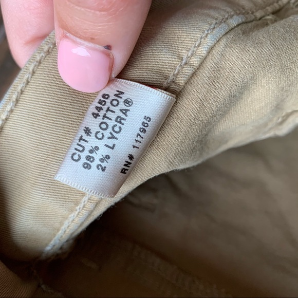 J Brand Khaki Tan Skinny Jeans Made in USA - Picture 9 of 9